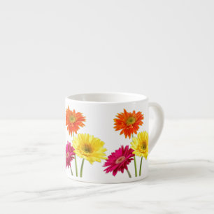 Gerbera Daisy Espresso Kop