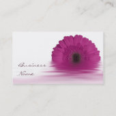 Gerbera Daisy Floral Visitekaartje (Achterkant)