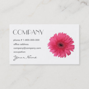 Gerbera Daisy Floral Visitekaartje