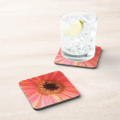 Gerbera Daisy Flower Cork Onderzetter (Rechterzijde)