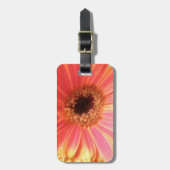 Gerbera Daisy Flower Custom Bagagelabel (Voorkant verticaal)