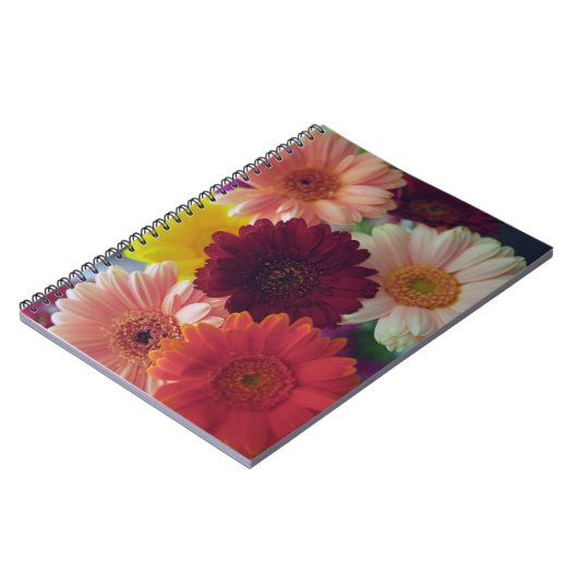 Gerbera Daisy Flower Photo Art Journal Notitieboek (Linkerzijde)