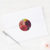 Gerbera Daisy Flowers Art Decale Stickers (Envelop)