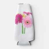 Gerbera Daisy Flowers Flesjeskoeler (Voorkant)