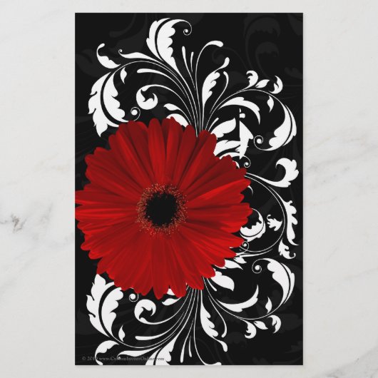 Gerbera Daisy Flyer (Achterkant)