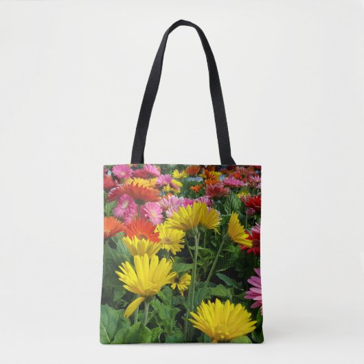 Gerbera Daisy Garden Tote Bag (Voorkant)