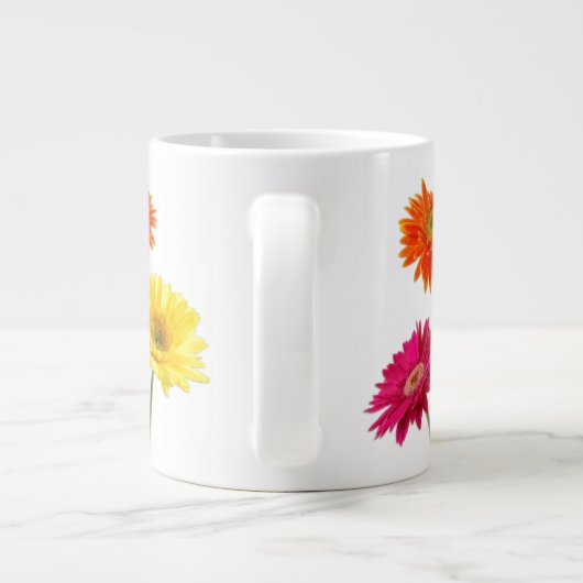 Gerbera Daisy Grote Koffiekop (Achterkant)
