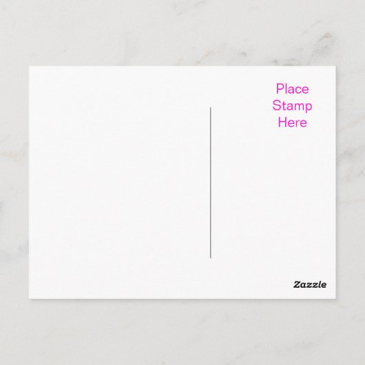 Gerbera Daisy Happy Birthday Briefkaart (Achterkant)