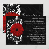 Gerbera Daisy Kaart (Voorkant / Achterkant)