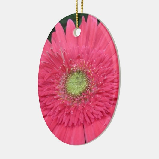 Gerbera Daisy Keramisch Ornament (Links)