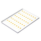 Gerbera daisy notitieboek (Linkerzijde)