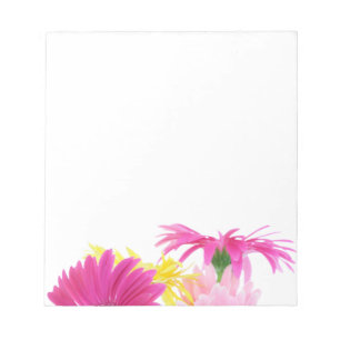 Gerbera Daisy Piink Flowers Notitieblok