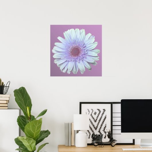 Gerbera Daisy Poster (Thuiskantoor)
