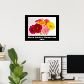 Gerbera Daisy Poster (Thuiskantoor)
