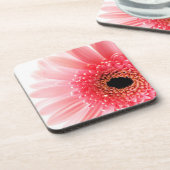 Gerbera Daisy Poster Bier Onderzetter (Linkerzijde)