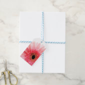 Gerbera Daisy Poster Cadeaulabel (Met Touw)