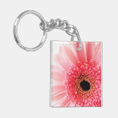 Gerbera Daisy Poster Sleutelhanger (Voorkant Links)