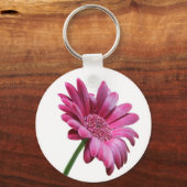 Gerbera Daisy Sleutelhanger (Voorkant)