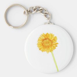 Gerbera daisy sleutelhanger