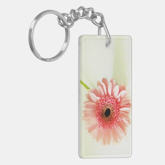 Gerbera Daisy Sleutelhanger (Voorkant Links)