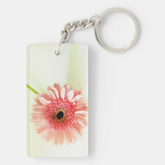 Gerbera Daisy Sleutelhanger (achterkant)