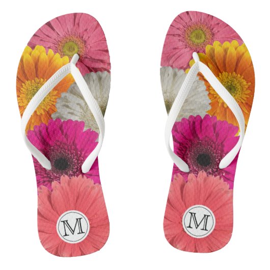Gerbera Daisy Teenslippers (Voetbed)