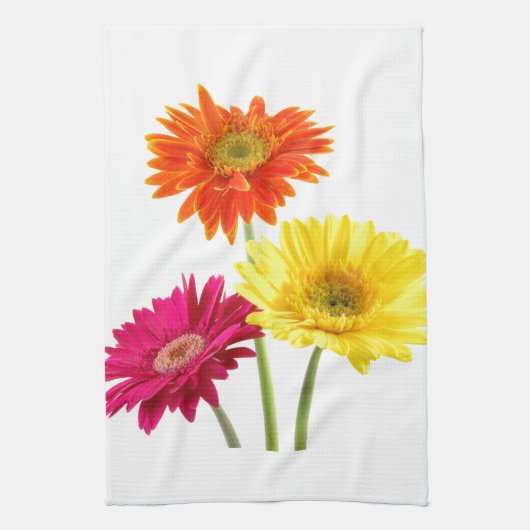 Gerbera Daisy Theedoek (Verticaal)