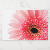 Gerbera Daisy Voedselcontainer Etiket (Enkel label)