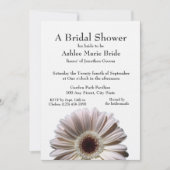 Gerbera Daisy-Vrijgezellenfeest Kaart (Voorkant)