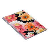 Gerbera Daisy - Watercolor bloemen Notitieboek (Rechterzijde)