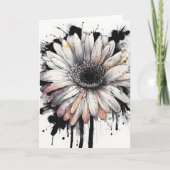 Gerbera daisy - Watercolor flowers Kaart (Voorkant)