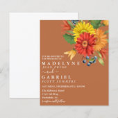 Gerbera Daisy Wedding Bouquet Floral Budget (Voorkant / Achterkant)