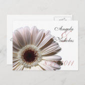 Gerbera Daisy/ Wedding Response Kaart (Voorkant / Achterkant)