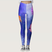 Gerbera Deisies Leggings (Voorkant)