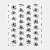 Gerbera Fleece Deken (Voorkant)