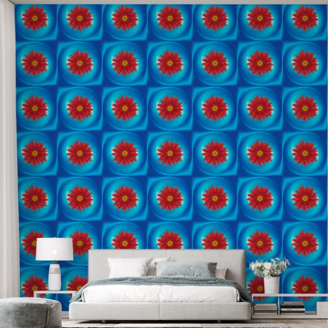 Gerbera Flower Behang (Slaapkamer)