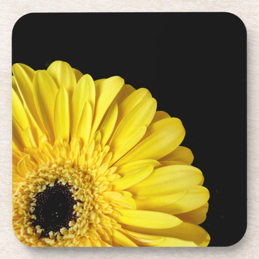 Gerbera Flower Bier Onderzetter (Voorkant)