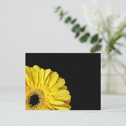 Gerbera Flower Briefkaart (Staand voorkant)