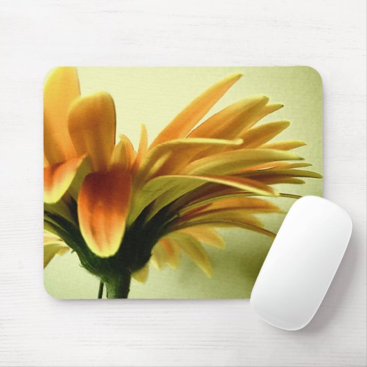 Gerbera Flower Mousepad Muismat (Met muis)
