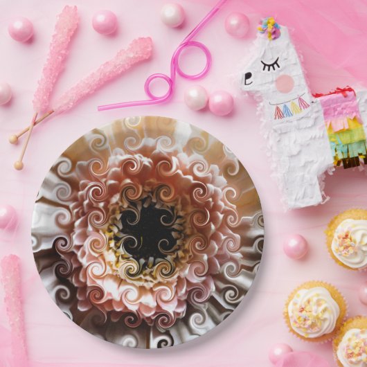 GERBERA FLOWER PAPIEREN BORDJE (Feest)