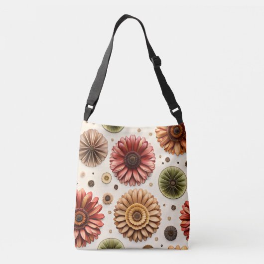 Gerbera Galore Crossbody Tas (Achterkant)