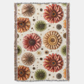 Gerbera Galore Deken (Voorkant Verticaal)