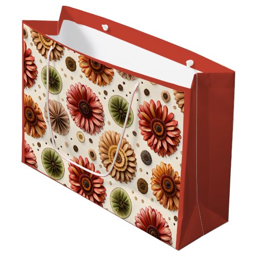 Gerbera Galore Groot Cadeauzakje (Voorkant Gekanteld)