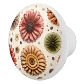 Gerbera Galore Keramische Knop (Rechts)