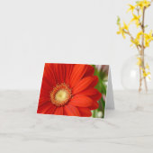 Gerbera Kaart (Gele Bloem)