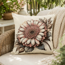 Gerbera Madelief Kussen voor Tuin Geïnspireerd Com