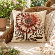 Gerbera Madelief Kussen voor Tuin Geïnspireerd Com