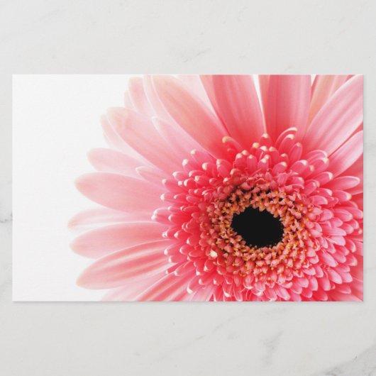 Gerbera Madeliefje Briefpapier (Voorkant)