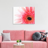 Gerbera Madeliefje Canvas Afdruk (Insitu (Woonkamer))