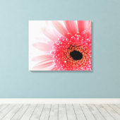 Gerbera Madeliefje Canvas Afdruk (Insitu (Houten vloer))